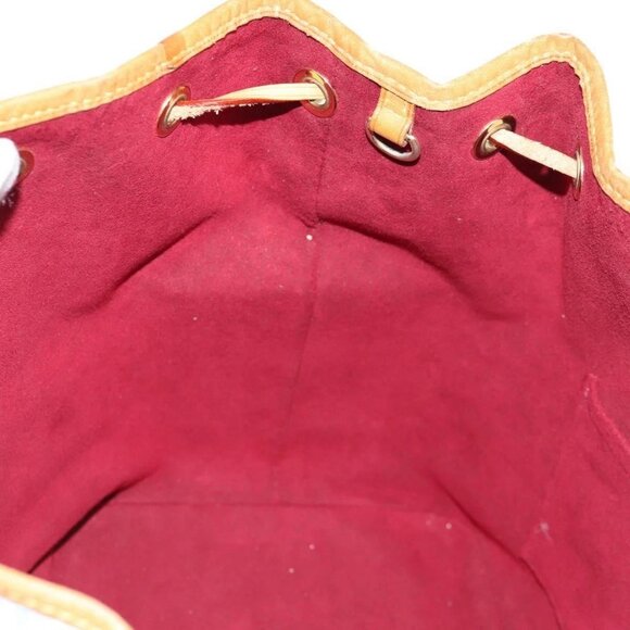 LOUIS VUITTON Monogram Multicolor Petit Noe Bag White M42229 LV Auth BA4598 - Picture 12 of 16